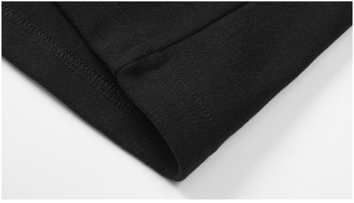 Winter Fleece Thicken Tops Large Size pajamas 6XL 7XL 8XL 9XL Men's Thermal Underwear Tops  Long Sleeve Black