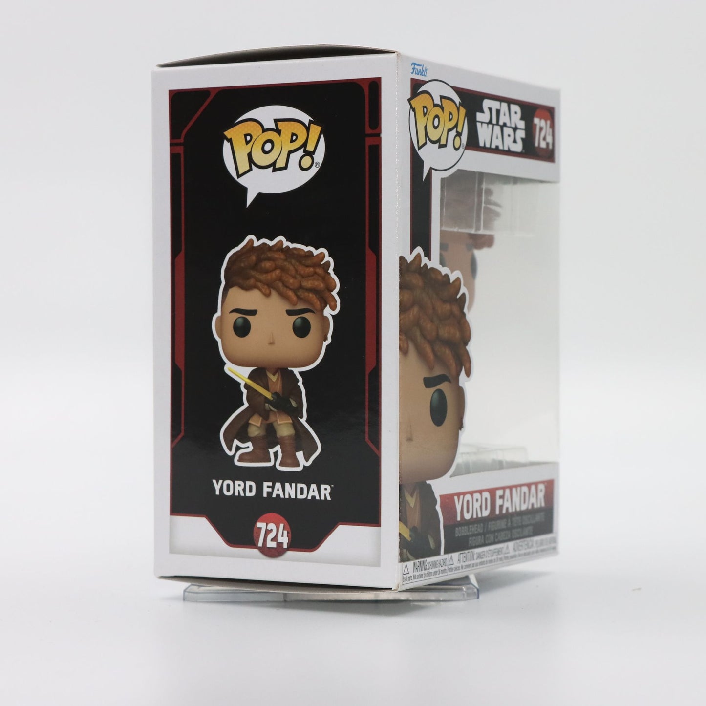 Funko Pop Original Star Wars Yoda Fandar #724 Mestre Jedi Sol #725 Anime Boneco de Ação Modelo Brinquedo Presente Colecionável