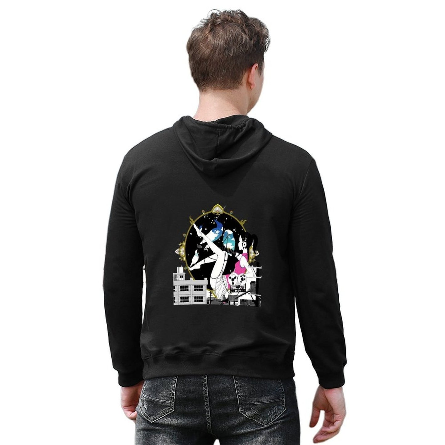 ASIAN KUNG-FU GENERATION Cover Hoodie fashion men japanese style men wear autumn new products japanese hoodie