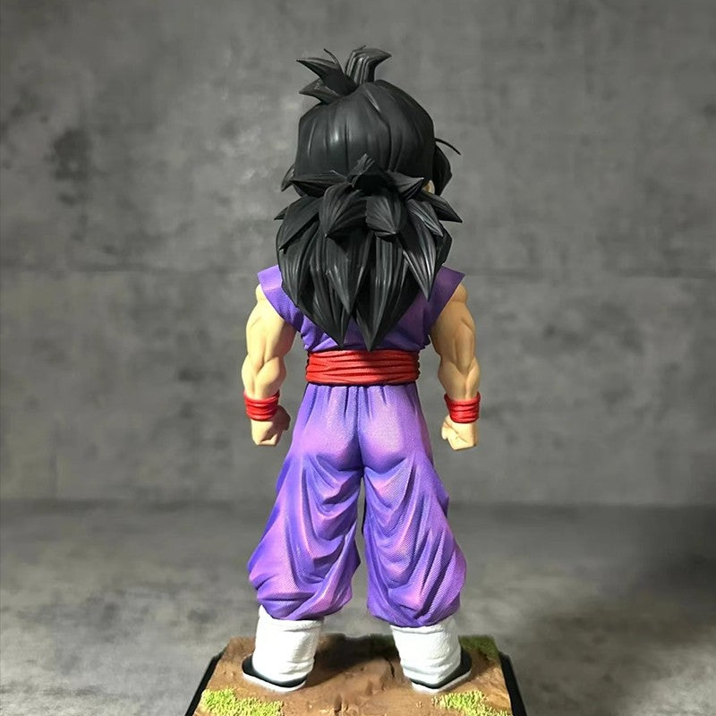 28cm Anime Dragon Ball Kids Krillin Son Gohan Trunks PVC Action Figures Model Collection Desktop Decoration Toys Kids Gifts