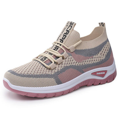 Women Sneakers 2025 New Spring Autumn Brand Luxury Vulcanize Shoes Casual Footwear Zapatillas Mujer Light Flat Breathable Shoes