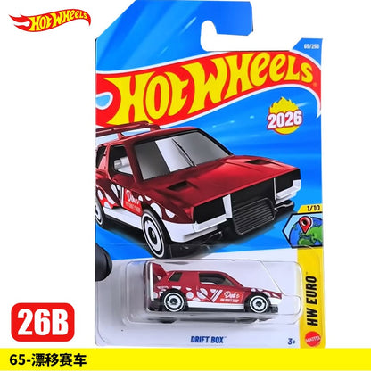 Original Hot Wheels 1/64 Série Principal 2026 Caixa B Mclaren Bugatti Porsche Ferrari Veículo de Brinquedo Colecionável Diecast C4982