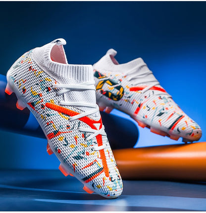 TF/AG Men Football Boots Society Cleats Soccer Shoes Boys Professional Football Field Boots Indoor Fast Non Slip Sneakers Match