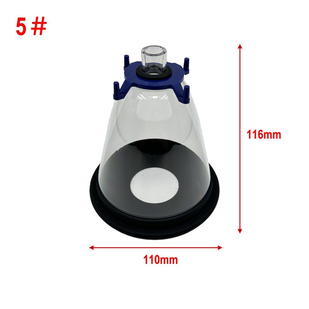 Kit de Anestesia Animal com Máscara de Respiração para Pets para Gatos Cães Pássaros Cobras Ratos com Inalação de Oxigênio Atomização Suprimentos para Clínica Hospitalar