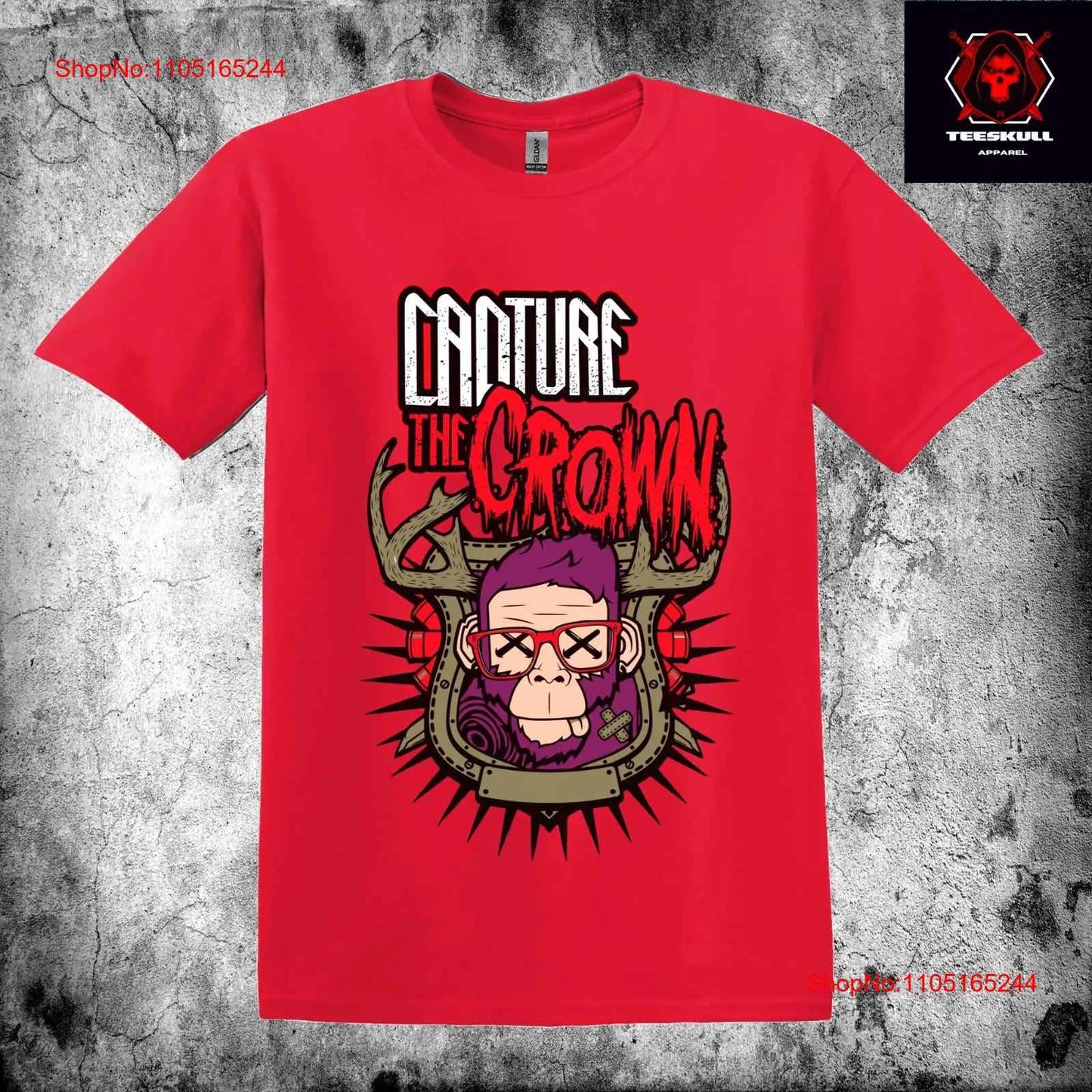 Capture The Crown Heavy Metal Rock Band T Shirt Cotton S 3XL vintage Washed Soft Comfortable homme graphic Stretched Stylish