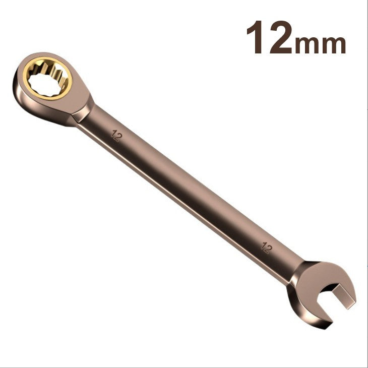 1pcs Ratchet Wrench Keys Gear Ring Tool Torque Universal Spanners for Car Repair Tools Metric