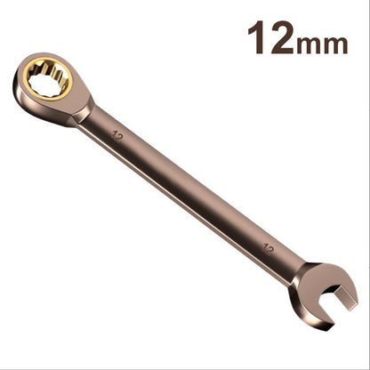 1pcs Ratchet Wrench Keys Gear Ring Tool Torque Universal Spanners for Car Repair Tools Metric