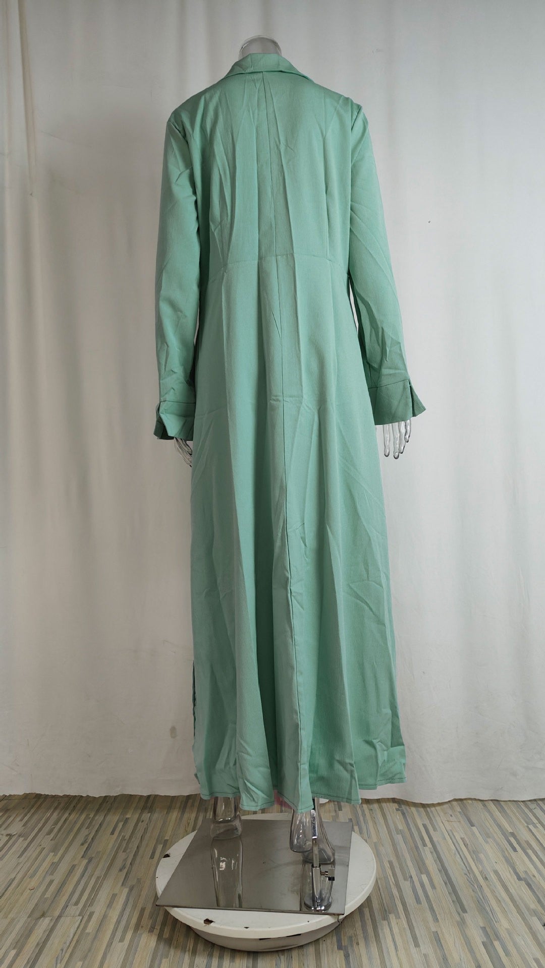 Fashion Spring Overalls Sundress Women 2025 Autumn Dress Casual Elegant longSleeve Baggy Work Vestidos Kaftan Maxi Long Dress