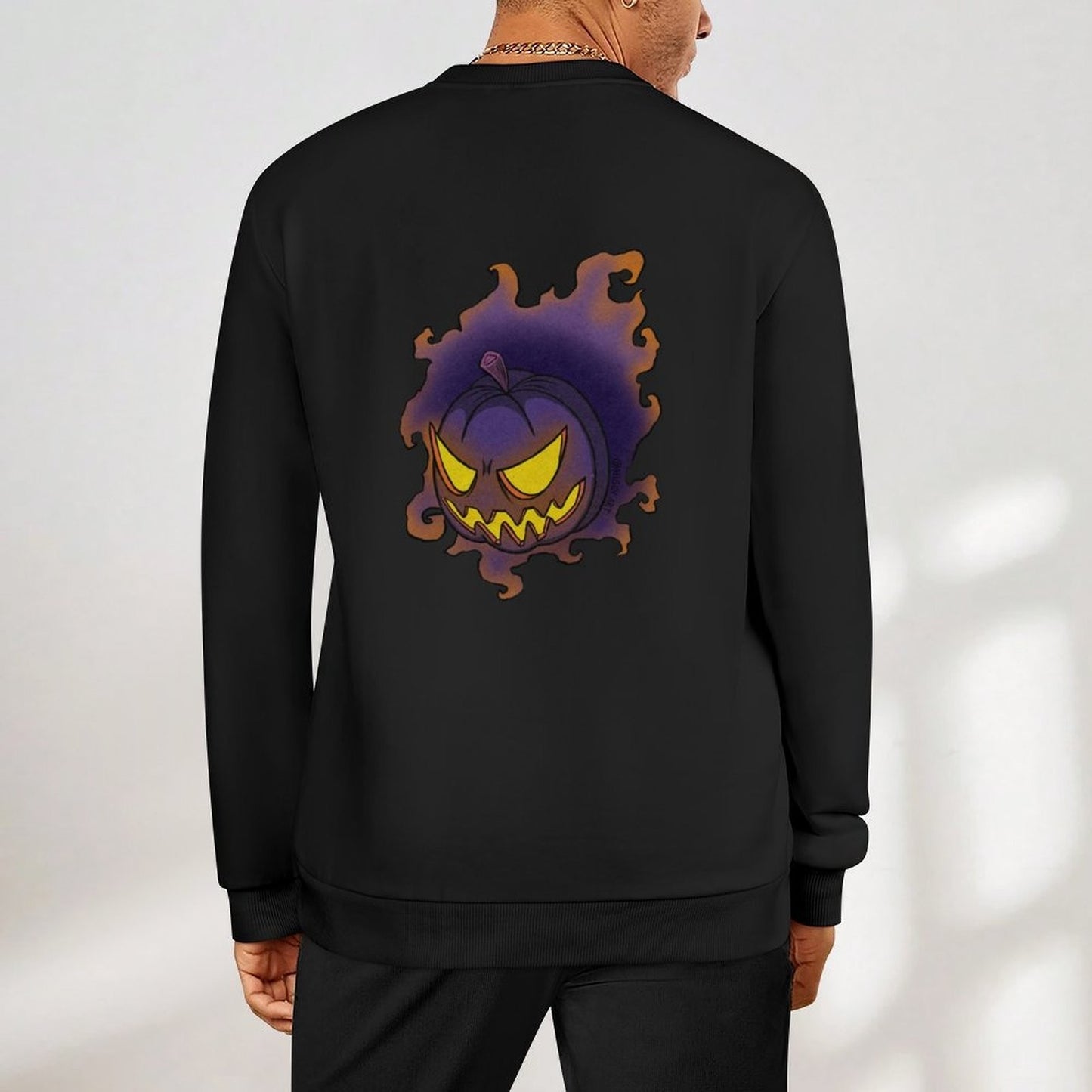 A Gastly Halloween Pullover autumn jacket men male clothes tracksuits men's sweat-shirt new sweatshirts