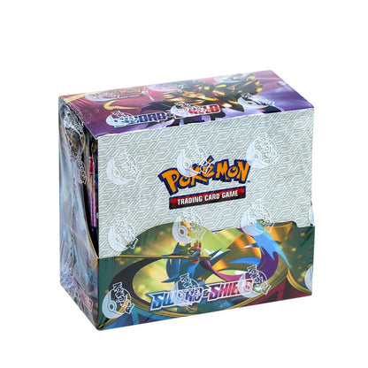 324/360Pcs/Set Pokémon Estrelas Cintilantes União de Equipes Escuridão Incendiária Sol Lua Evoluções Cartão Booster de Batalha de Negociação em Inglês