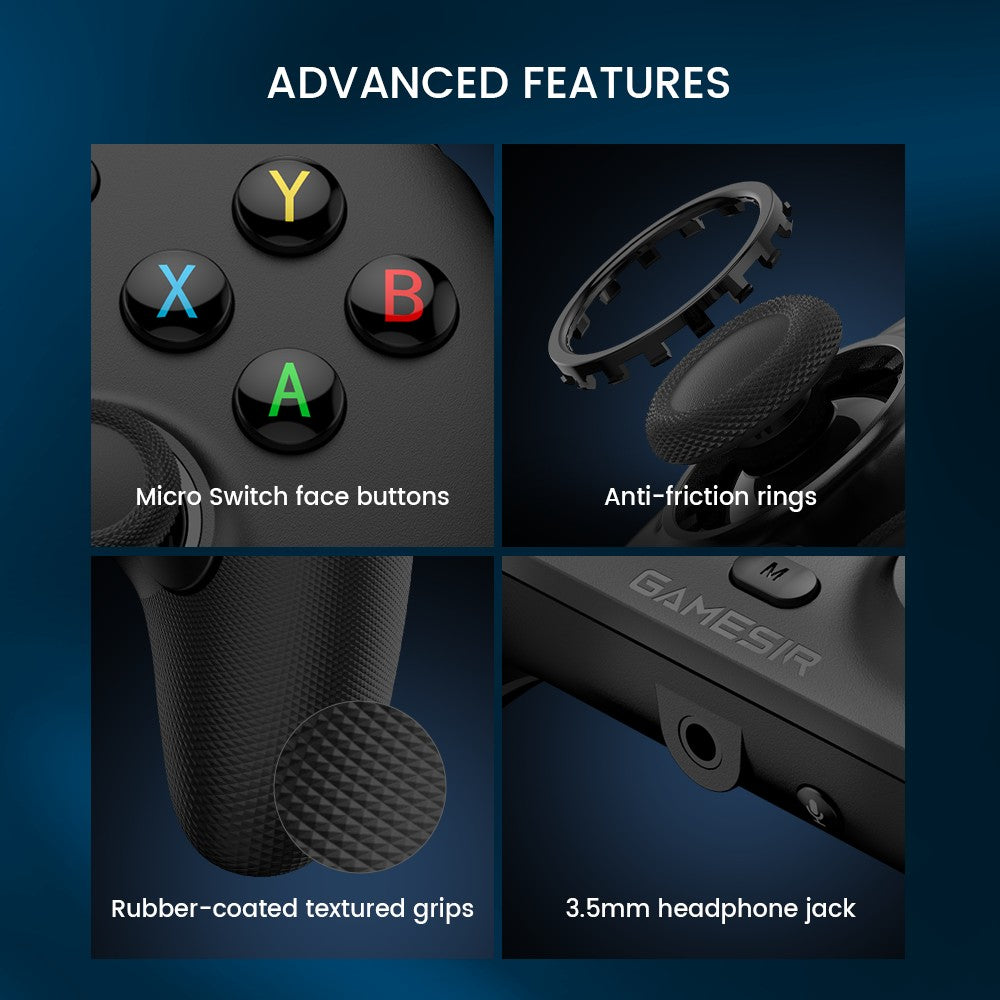 GameSir G7 HE Xbox Gaming Controller Wired Gamepad for Xbox Series X, Xbox Series S, Xbox One, Steam and PC with Hall Effect
