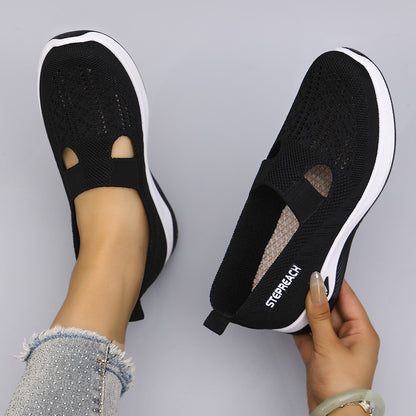 Women's summer breathable mesh flat shoes women's shoes casual sneakers shoes, clearance free shipping