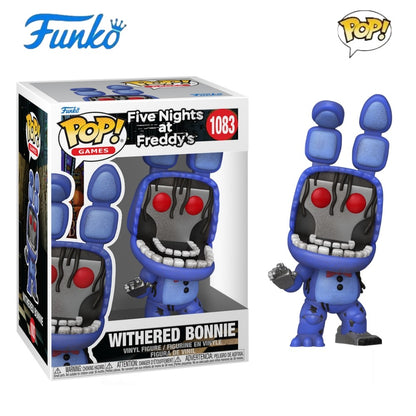 Withered Golden Freddy 1033 Bonecos FUNKO POP Five Nights at Freddy's 3.9inch Figura de Vinil Colecionável Edição Limitada Brinquedo de Presente