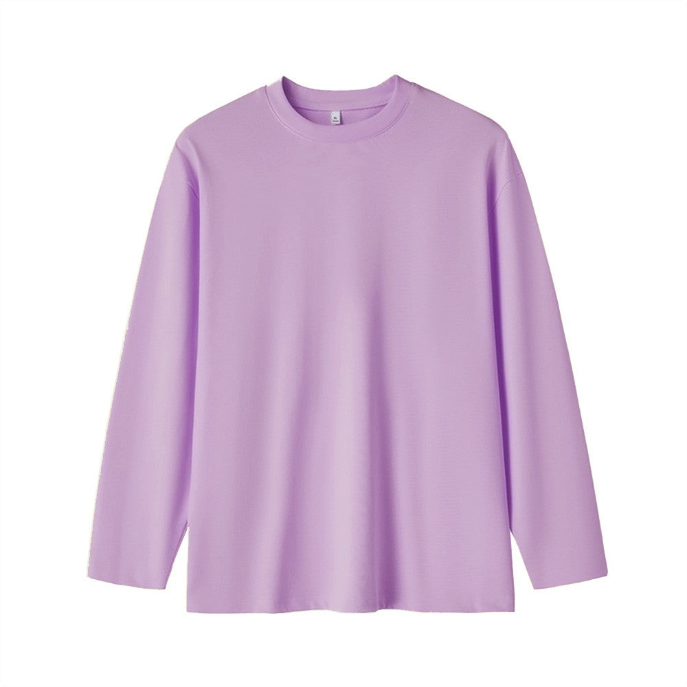 New Long Sleeve t shirt for Men Autumn Fashion Cotton Solid Color t-shirts Cozy Streetwear Men's t-shirt 5XL Baggy Korean Trendy