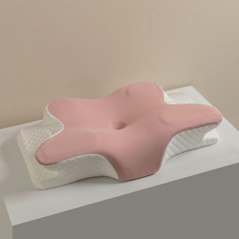 sunmmer cold Sleeping memory pillow slow rebound memory cotton pillow neck pillow butterfly pillow cervical pillow