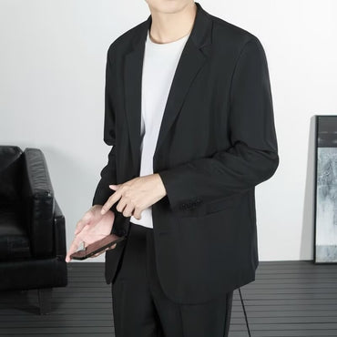 Spring Autumn Men Clothing Suit Jackets Korean Popular Clothes Men Men's Suits Sack Man Dress Male Coat Mens Blazzer Blaser Top