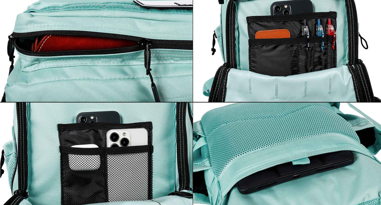LHl 35L Tactical Backpack Small Athlete Gym Bag for Men/Women Qutdoor Travel Hiking Molle Rucksack with Bottle Holder
