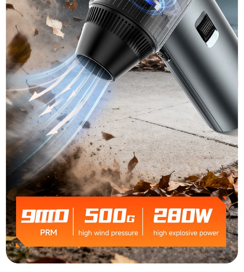 ADINKAM Upgraded Stepless High-Efficient Jet Fan Blower OEM-Style 500g Wind Pressure Super Power Car House PC Cleaning Tools