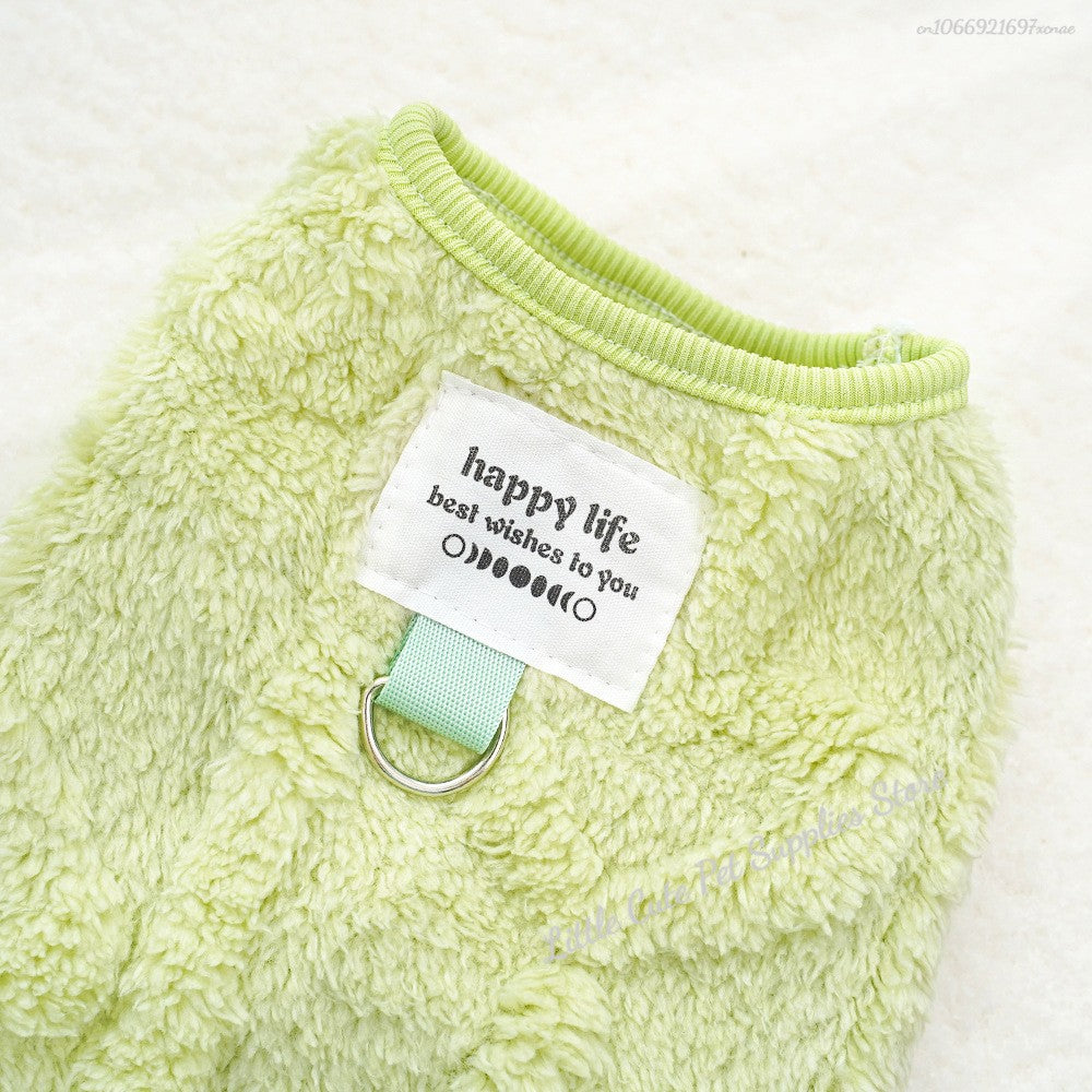 Roupas de Inverno para Cães, Colete de Lã para Teddy Bichon Pomeranian, Colete de Inverno para Cães Pequenos e Gatos, Fantasia para Animais de Estimação, Roupa para Cães, Atacado