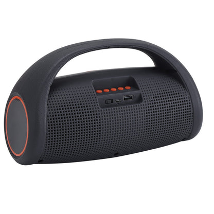 Alto-falante Bluetooth 1000W com Luz LED Alto-falantes Portáteis para Uso Externo Subwoofer Duplo de 3'' Caixa de Som Suporte