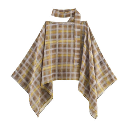 TFAFXY 2025 Streetwear Chic Women Cloak Solid Rivet O-Neck Scarf Collar Long Sleeve Loose Cloak New Fashion Outwear