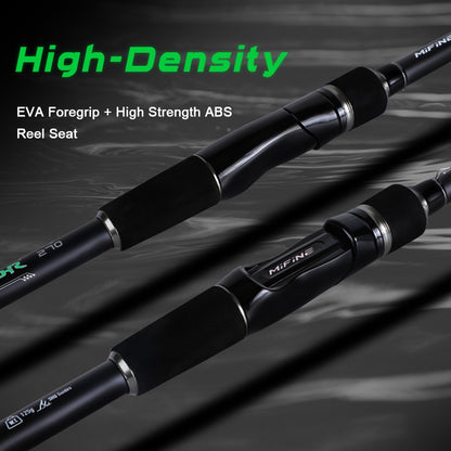 Vara de Pesca Telescópica MIFINE HONOR Fibra de Carbono 24T 2.1M 2.4M 2.7M Varas de Spinning para Viagem Peso da Isca 3-18g 6-27g Varas com Ponta Sólida