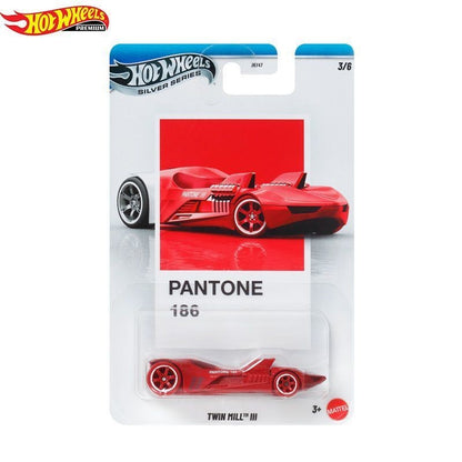Hot Wheels Silver Series Pantone Artsy Set Genuíno Porsche/Camaro/Kombi/Mustang/Nissan Veículo Diecast Escala 1:64 Modelo de Carro de Liga Presente