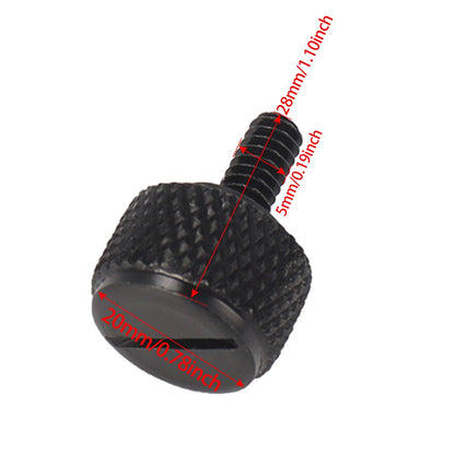 Parafuso do banco traseiro de 5 cores para montagem rápida 5 mm Parafuso do banco para Harley Sportster Softail Touring Dyna Street Glide Road King 96-20
