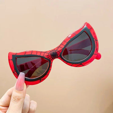 Marvel Avengers Cartoon Plastic Flexible Frame Sunglasses Spider-Man Iron Man Captain America-Kids Eyewear Toy Festival Gift