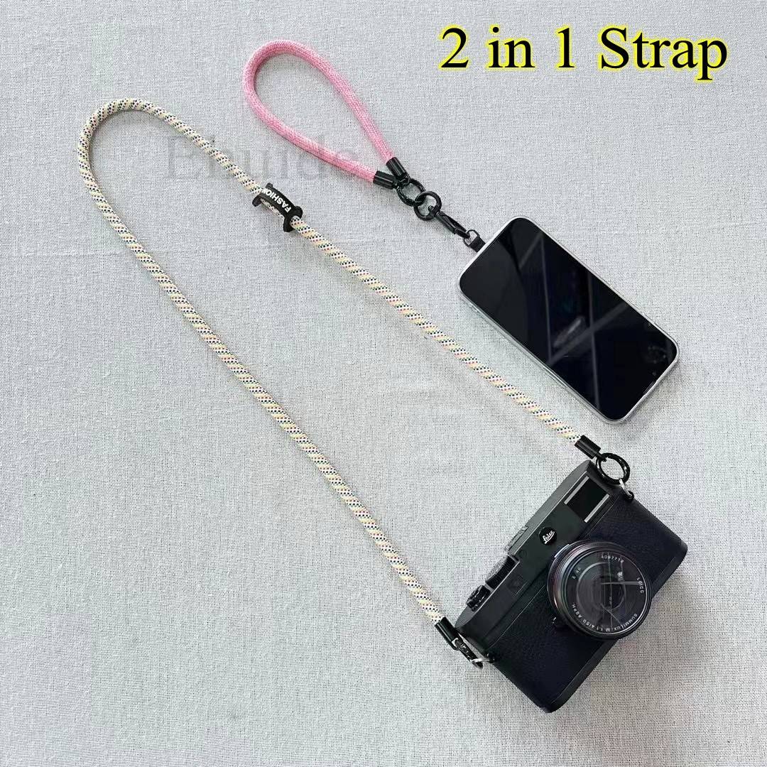 Corda de Pescoço Ajustável de 120 CM para Telefone, Alça Transversal, Destacável, Capa de Celular USB, Corrente de Ombro, Corda, Coleção 2025