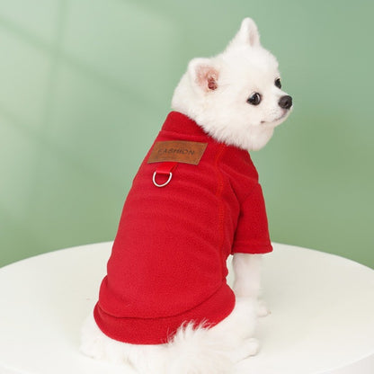 Roupas de Inverno Quentes para Cães Pequenos, Moletons de Cachorro da Moda, Blusão de Cor Sólida para Filhotes, Pulôver Macio para Gatos, Moletons para Chihuahuas e Pets