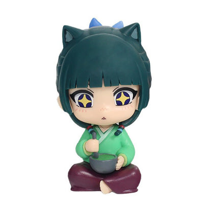 Figura de Anime Kusuriya no Hitorigoto de 8,5 cm Look Up Maomao Boneco de Ação Versão Q Jinshi Estatueta de PVC Coleção Modelo Brinquedos