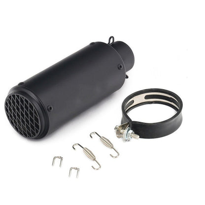 motorcycle exhaust inox muffler carbon fiber exhaust Universal 51/60mm with DB Killer for z900 R3 R25 MT07 MT09 R1 Z400 Z650
