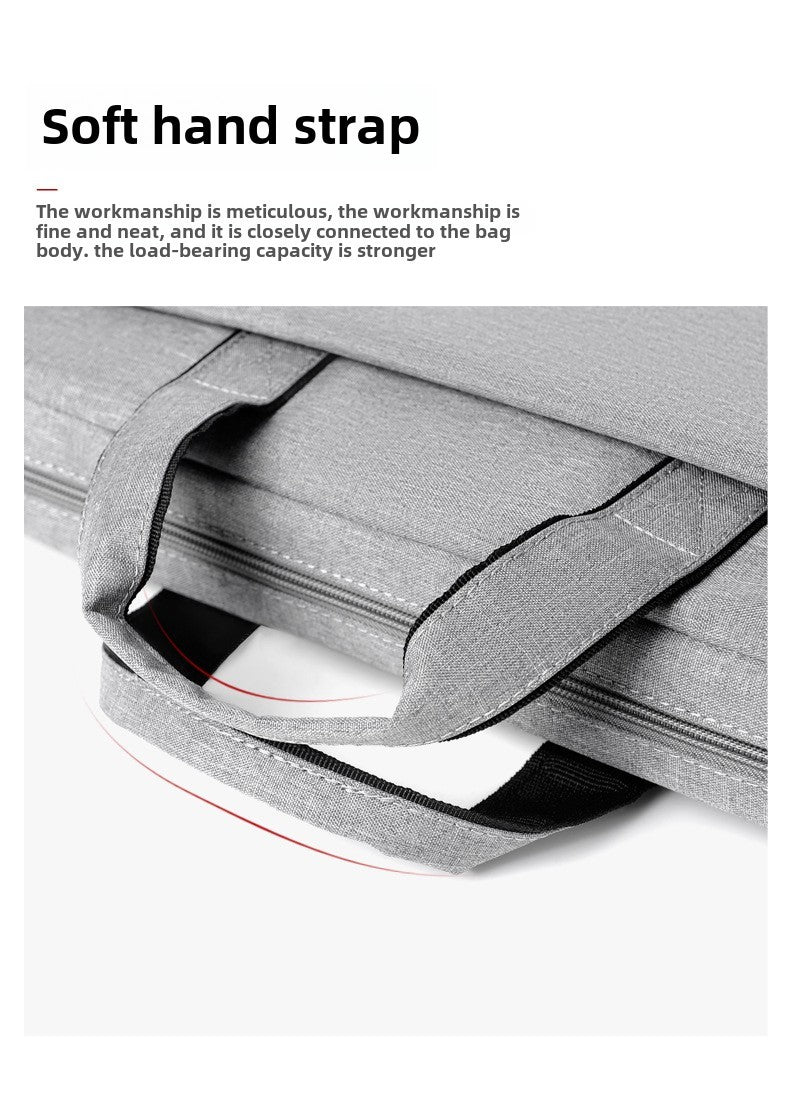 Laptop Bag Sleeve Case Shoulder HandBag Notebook Pouch Briefcases for 14 15 17 Inch Macbook Air Pro HP Huawei Asus Dell Xiaomi