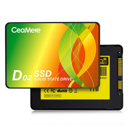 CeaMere 10 PEÇAS SSD480GB 512GB 2.5 1TB 120GB 240GB 256GB Disco Rígido de Estado Sólido para Computador Interno Grátis