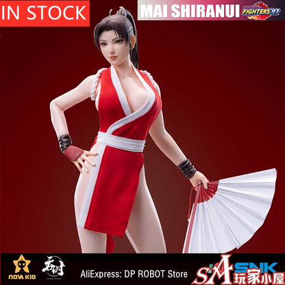 [EM ESTOQUE] Autorização SNK Rei dos Lutadores 97 Mai Shiranui TS-XZZ-002 Boneco de Ação de Brinquedo Com Caixa