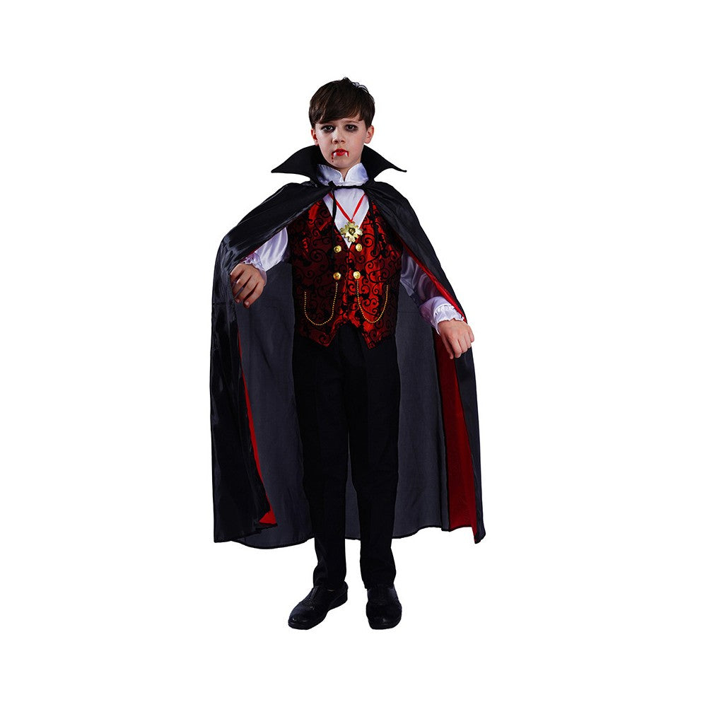 Halloween Boy Vampire Costume Cosplay Ghost Festival Costume Children's Role-playing Carnival Performance Costume