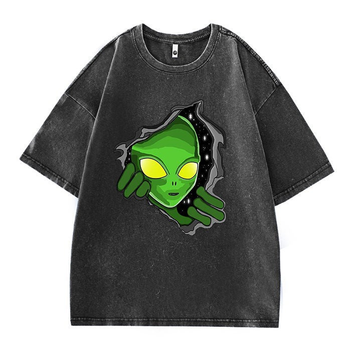 Misfortonez Spider Web Graphic Print Cotton T Shirts for Men 2025 Summer Streetwear Short Sleeve Tees Casual T-shirt Mens