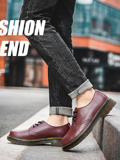 Men's genuine leather formal shoes work shoes classic business casual leather shoes fashionable women's shoes plus size shoes