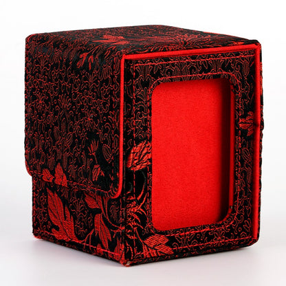 Estojo Porta-Deck de Cards de RPG para 100+ Cartas Magic TCG, Organizador e Estojo de Armazenamento para Jogos de Tabuleiro, Estojos para Cartas Colecionáveis, Presentes