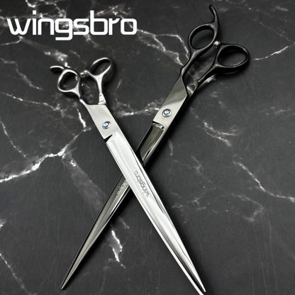 wingsbro 9 polegadas Profissional para Tosa de Cães Tesoura para Pet Shop para Tosadores de Cães Estilista de Cães
