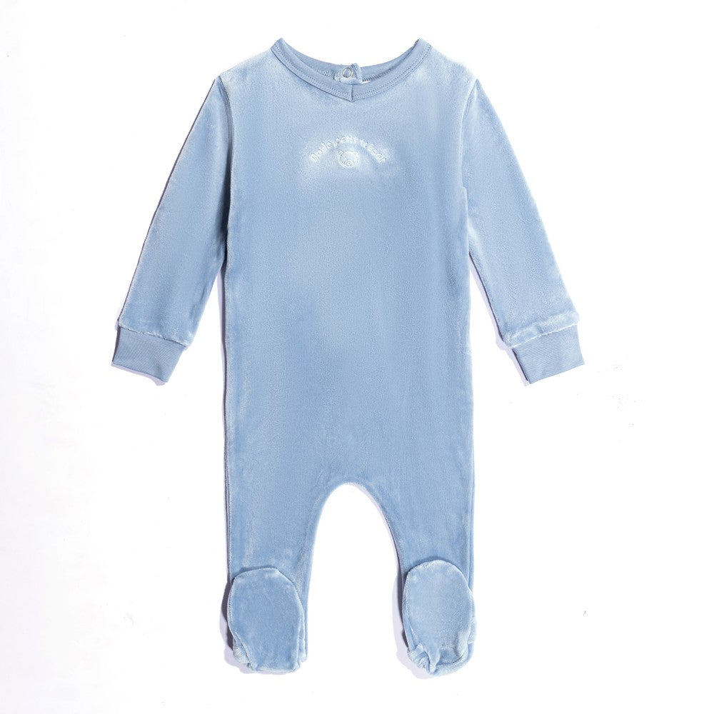 AS 2025 Velour lounge wear soft pjs family matching set dress footie clothes baby teen boys girls velour pajamas