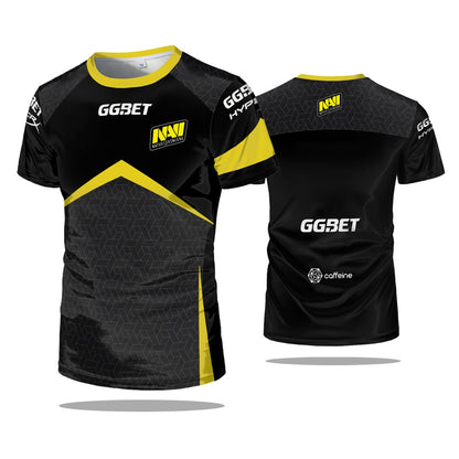 E-sports CS: GO Team Game Uniform Navi Team Training Suit Men's T-shirt Breathable Sweatshirt Cosplay Tops Kid's Holiday Gift