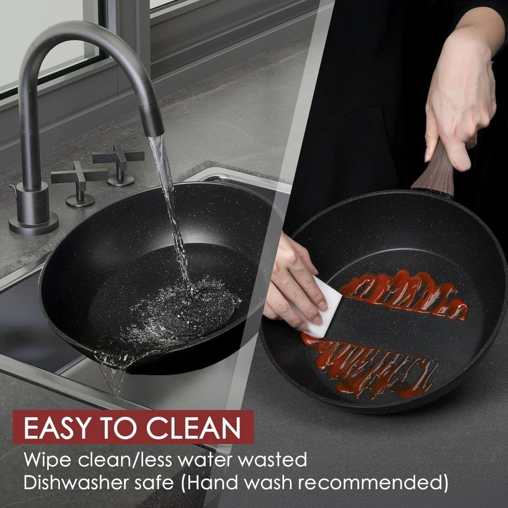 Pots and Pans Set Non Stick 31 Piece Kitchen Nonstick Cooking Cookware Sets with Grill Pan Saucepan Baking Sheet Utensil