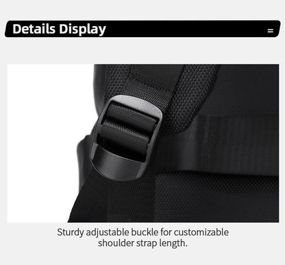 2025 Athletic feel Trendy Backpack Waterproof Fabric 15.6 inch Laptop Roll-Top Design Large Capacity for Commuting Travel School