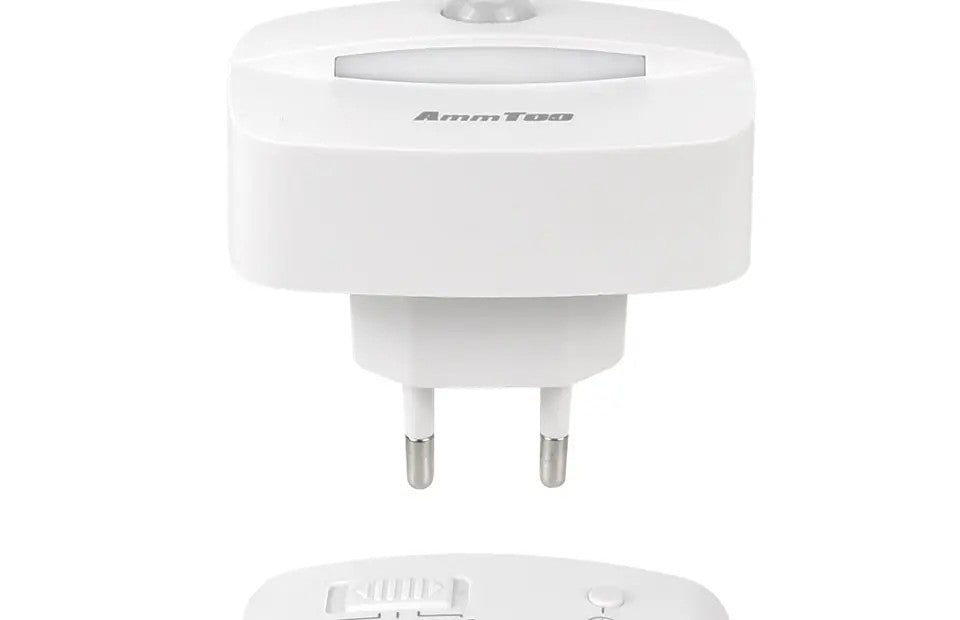 LED Night Light With Motion Sensor Light EU US Plug Socket Lamps Children Night Lights Wireless Wall Bedside Bedroom Night Lamp