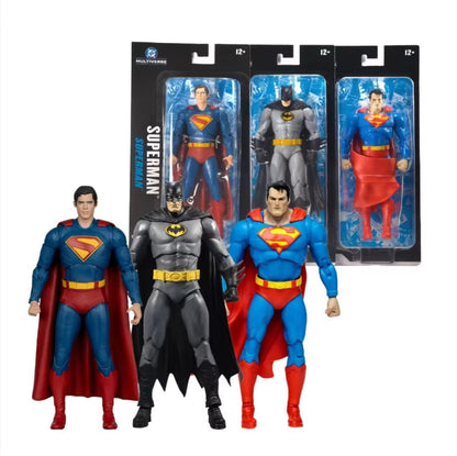 McFarlane Toys DC Multiverse Blister Card Batman/Superman Movie 2025/Hush Superman 7" Action Figures Model Doll Garage Kit