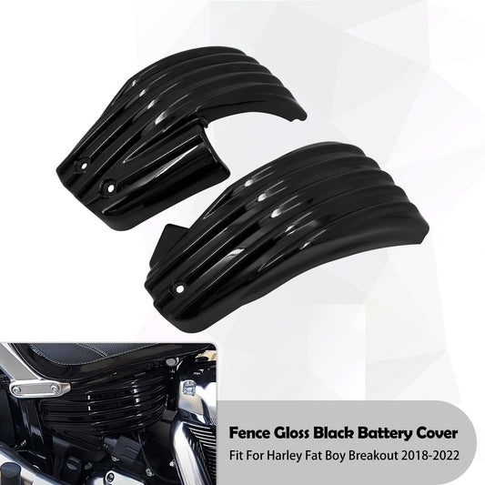 Motorcycle Right Left Side Battery Cover Fairing For Harley M8 Softail FXBR/S FXDR Sport Glide Fat Boy Bob Breakout 2018-2022