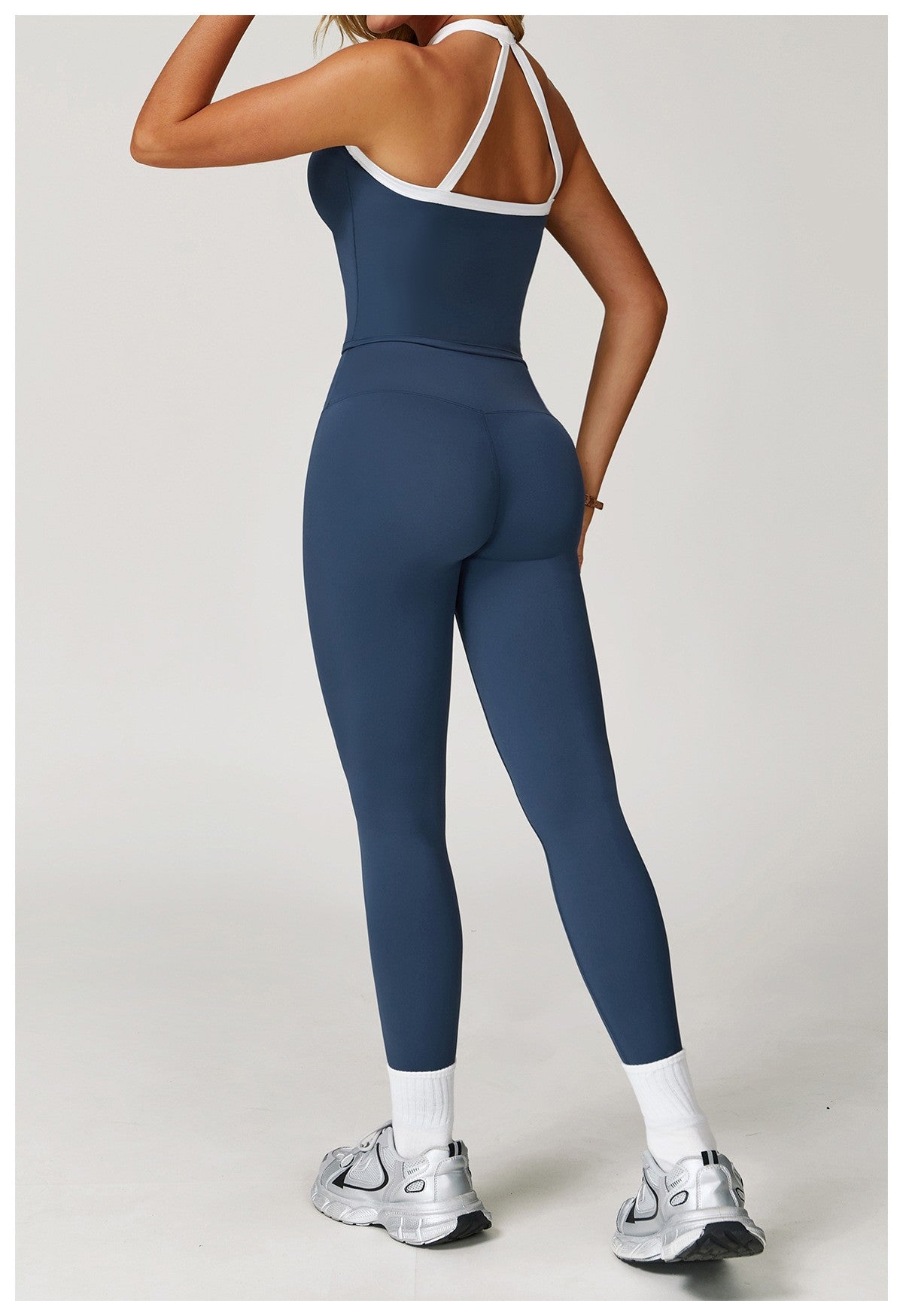 Women's Clothes 2 Pieces Workout Tracksuit Yoga Set Sportswear Gym Clothing High Waist Bell-bottoms Sexy Fitness Bta Sports Suit