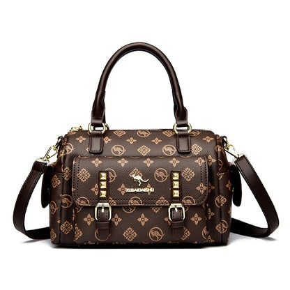 Luxury Designer Soft Pu Leather Shoulder Crossbody Messenger Bags for Women 2026 High Quality Casual Ladies Purses and Handbags